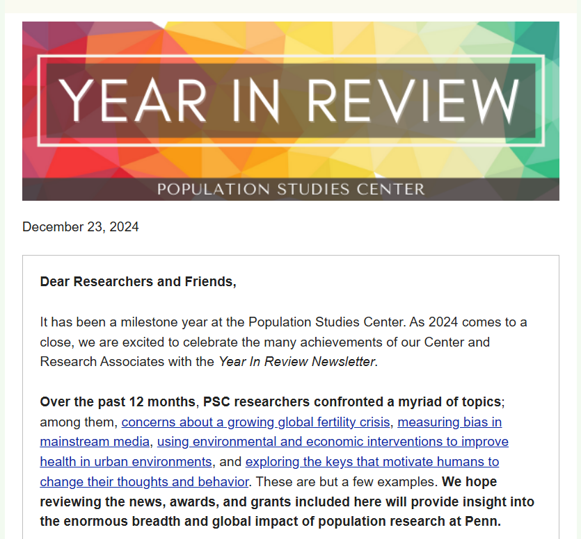 "PSC Year In Review"