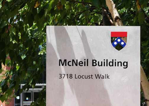 McNeil Building sign